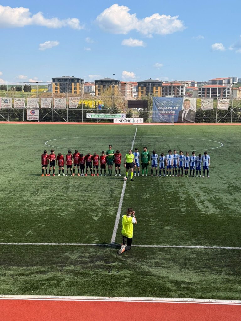 Gümüşyaka Spor Kulübü maç hazırlığı